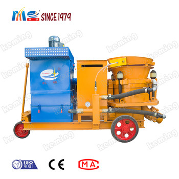 KCPZ Model Dedusting Gunite Machine 5m3 / H With 90% Less Pollution