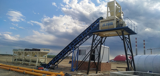Dry Hardness Grout Mixer Machine KEMING Concrete Batching Plant With Conveying System